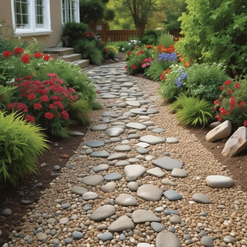 Crushed Stone Pathways