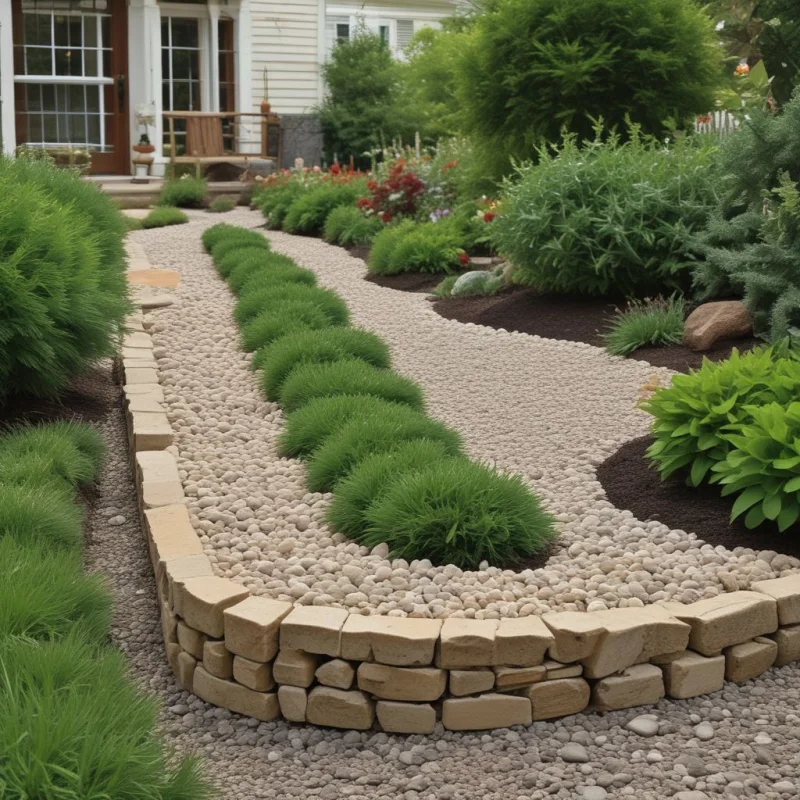 16 Creative Garden Border Ideas That Will Transform Your Yard Decorative Gravel Border Design