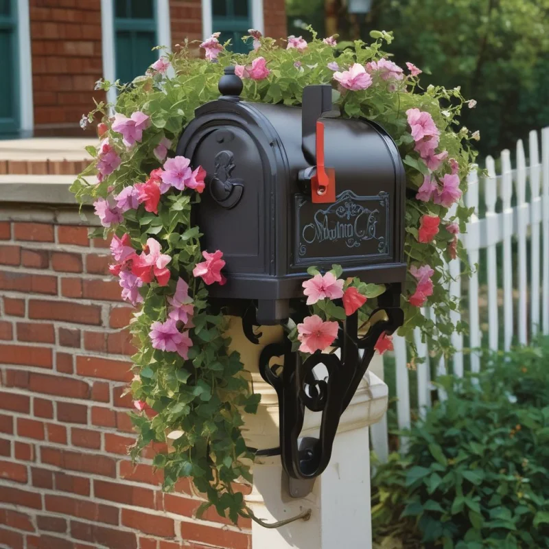 18 Creative Garden Trellis Designs for Stunning Climbing Plants Decorative Mailbox Climber