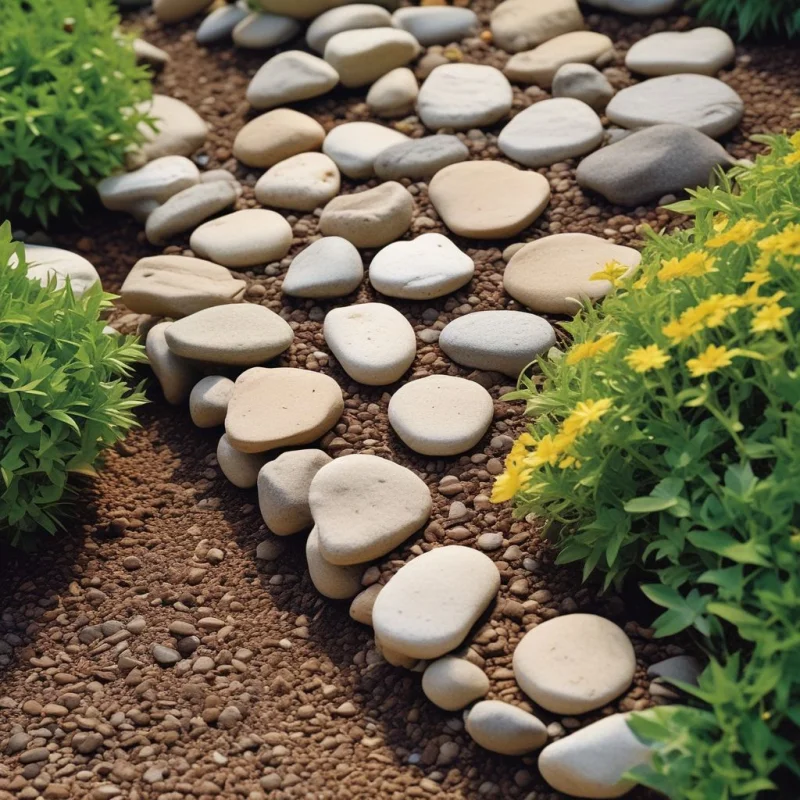 18 Creative Garden Border Ideas for Stunning Flower Beds Decorative Stone Chips