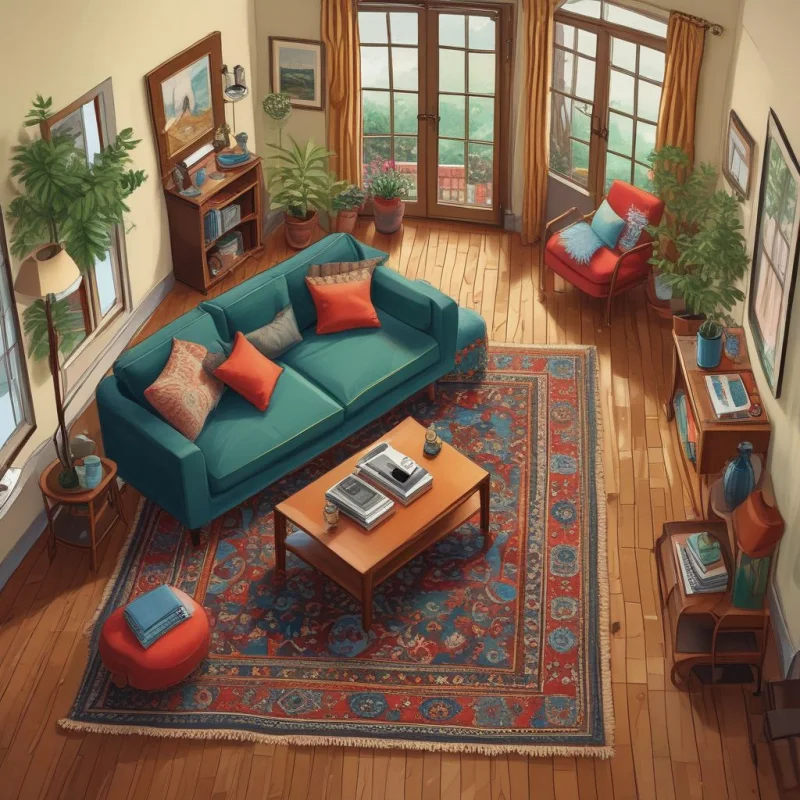26 Smart Ways to Transform Your Tiny Living Room Into a Spacious Haven Define Spaces with Area Rugs