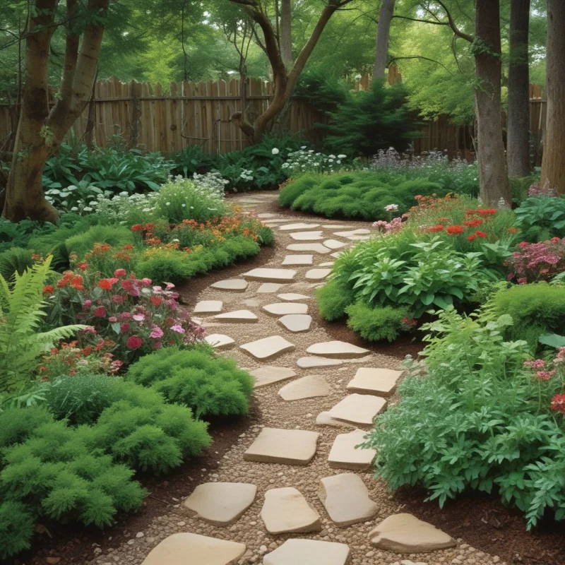 Design Flowing Curved Pathways
