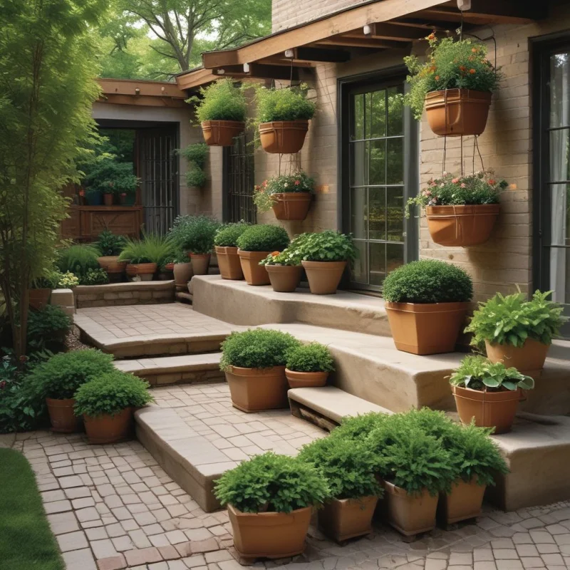 Design Height Variations with Containers
