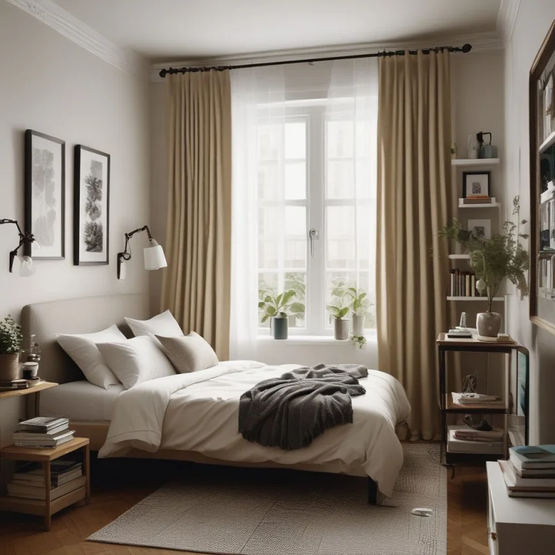20 Brilliant Small Apartment Decorating Tricks That Actually Work Divide Without Walls