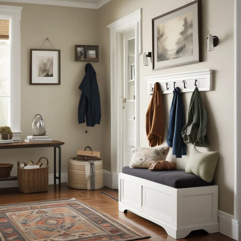 21 Clever Small Entryway Ideas to Transform Your Home's First Impression Dual-Purpose Storage Furniture