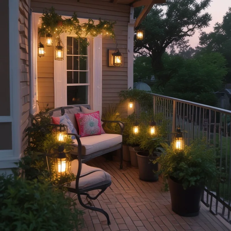 Evening Garden Lights
