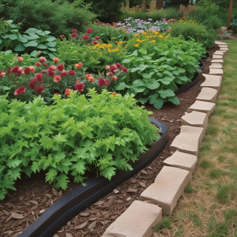 16 Creative Garden Border Ideas That Will Transform Your Yard Flexible Plastic Border Solution
