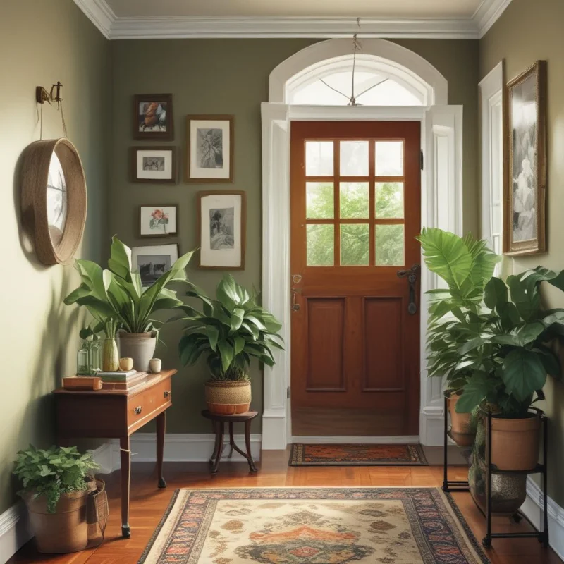 21 Clever Small Entryway Ideas to Transform Your Home's First Impression Fresh Plant Life