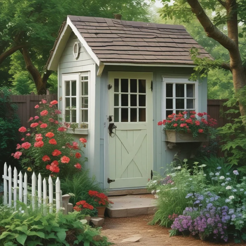 Garden Storage with Character
