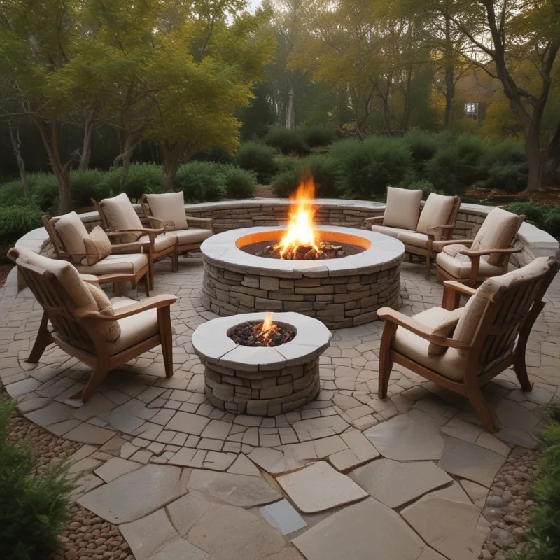 16 Stunning Garden Decoration Ideas to Transform Your Backyard Gather Around a Warm Fire Feature