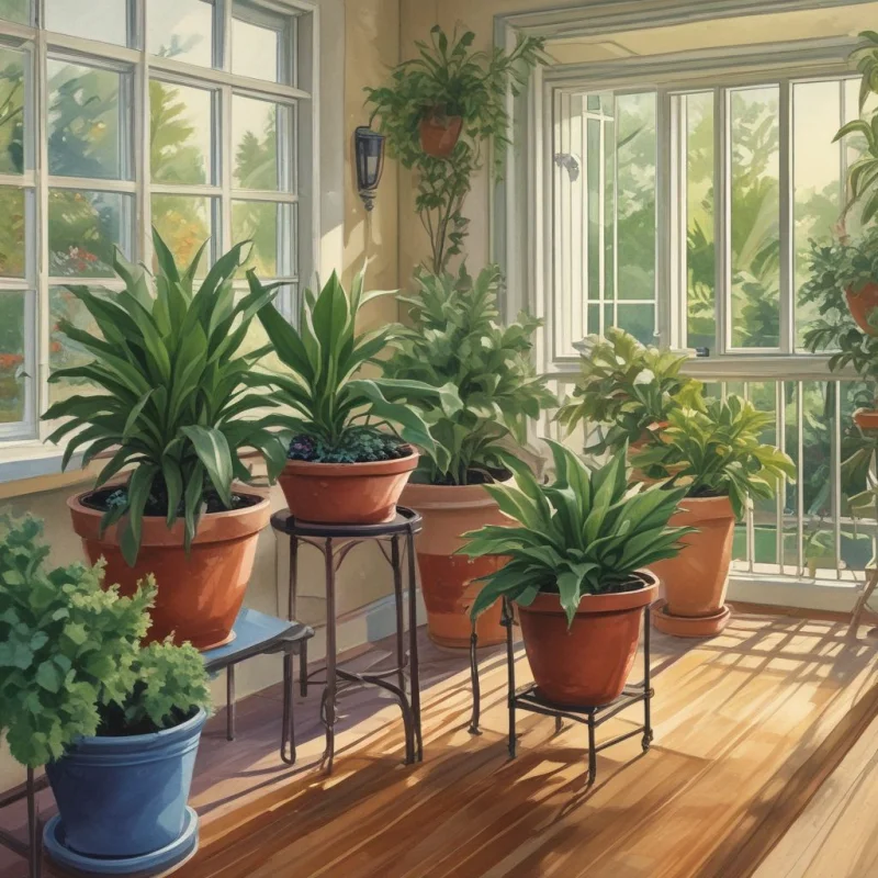 Indoor-Outdoor Plant Mix
