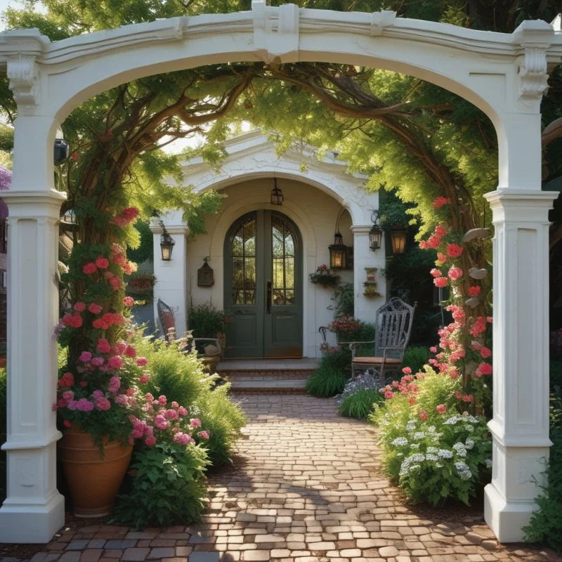 17 Beautiful Front Yard Garden Ideas to Transform Your Home's First Impression Install Beautiful Garden Archways