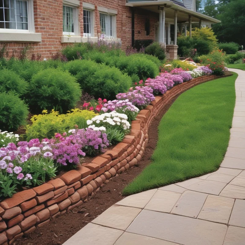 Install Easy-Maintenance Border Edges
