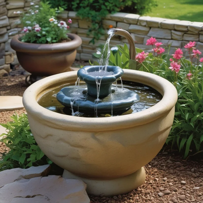 16 Stunning Garden Decoration Ideas to Transform Your Backyard Install a Peaceful Water Element