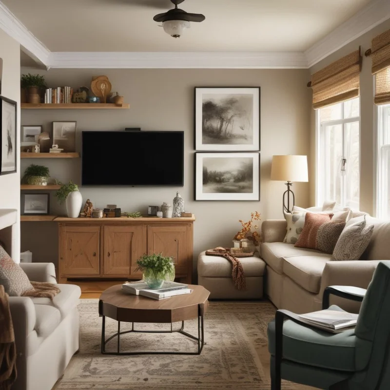 26 Smart Ways to Transform Your Tiny Living Room Into a Spacious Haven Layer Different Types of Lighting