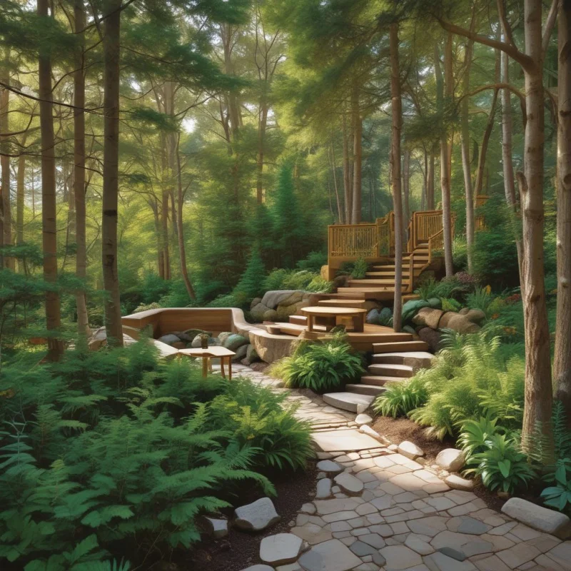 21 Creative Backyard Privacy Solutions for Your Perfect Outdoor Retreat Layered Multi-Level Privacy Design