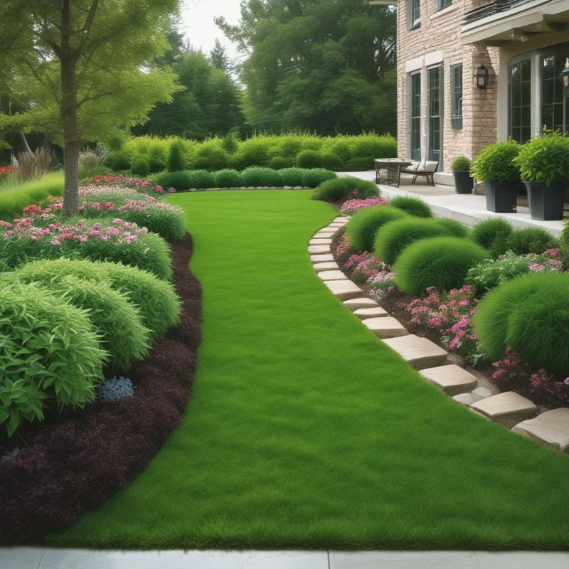18 Creative Garden Border Ideas for Stunning Flower Beds Manicured Turf Strips