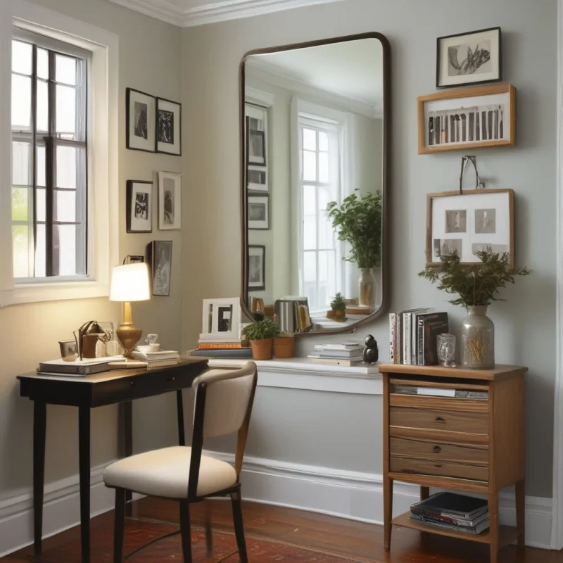 20 Brilliant Small Apartment Decorating Tricks That Actually Work Mirror Tricks for Bigger Spaces
