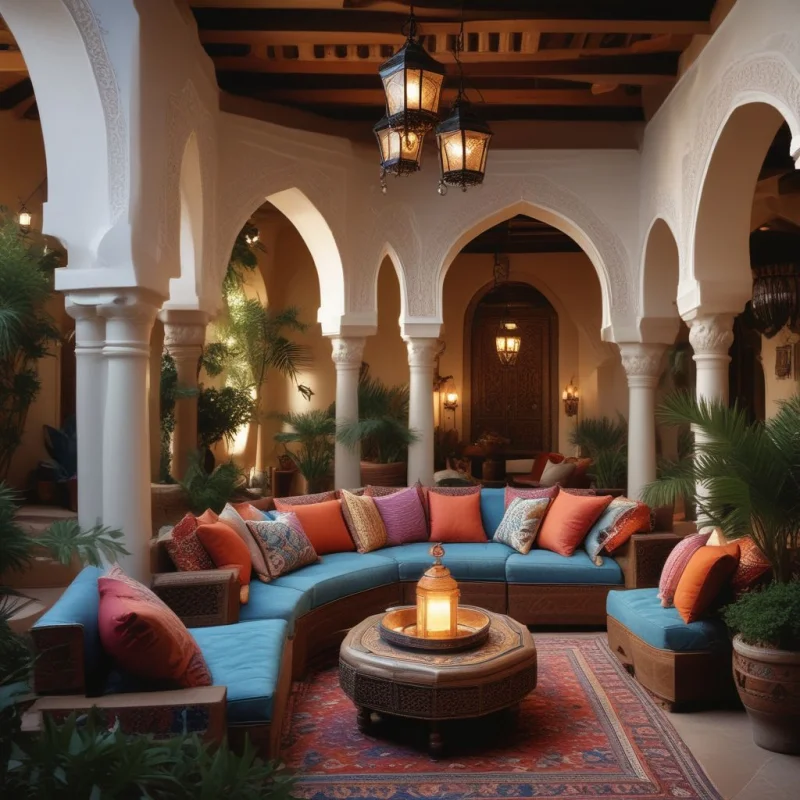 Moroccan-Inspired Exotic Retreat
