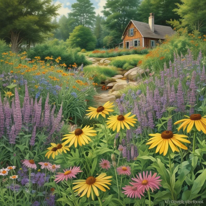 17 Boho Garden Ideas to Create Your Own Peace Haven Native Meadow Paradise