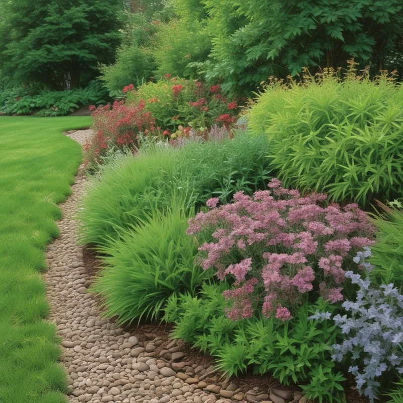16 Creative Garden Border Ideas That Will Transform Your Yard Natural Lawn and Plant Border