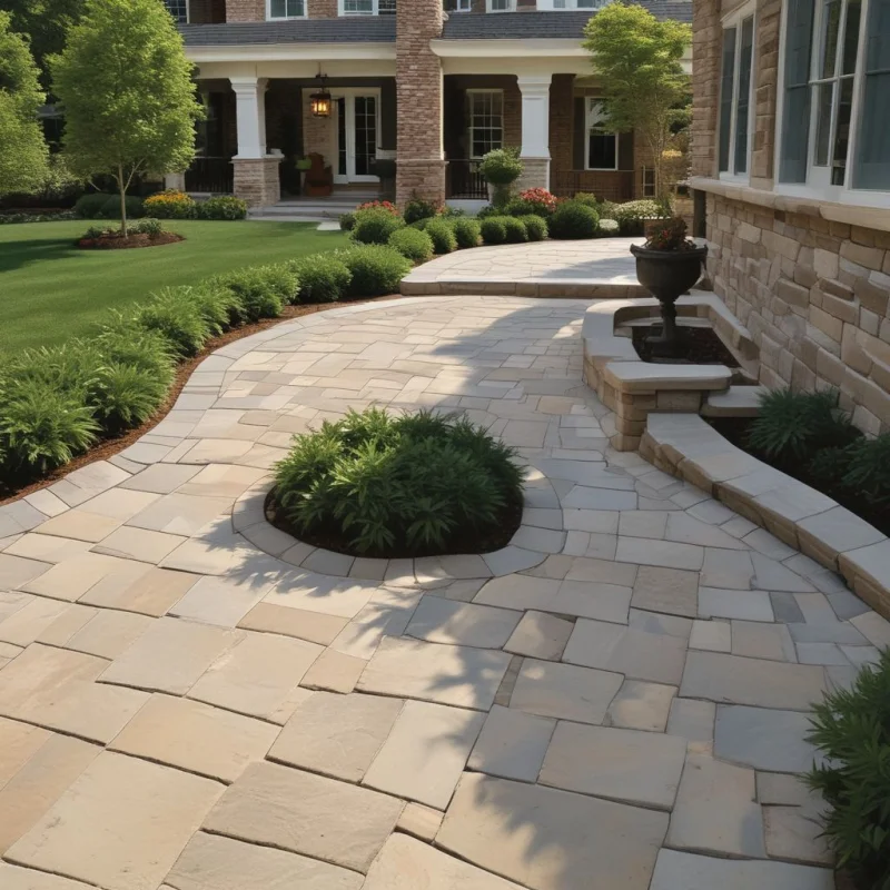 18 Creative Garden Border Ideas for Stunning Flower Beds Natural Stone Pavers