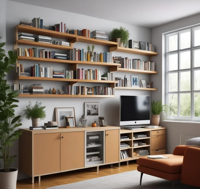15 Creative Studio Apartment Design Tips: Transform Your Small Space Open Display Storage