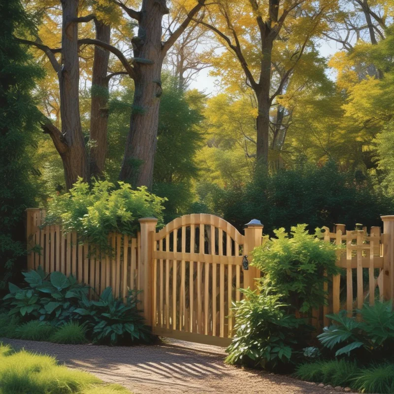 15 Creative Garden Fence Designs That Transform Your Outdoor Space | Stunning Privacy Solutions Open-Style Light Fence