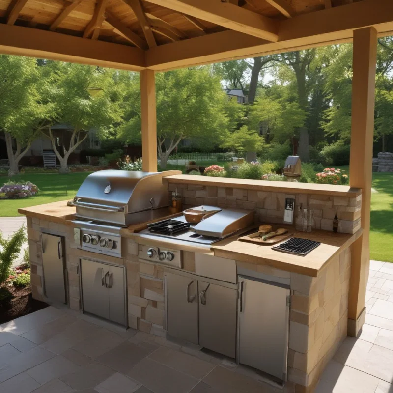Outdoor Culinary Station
