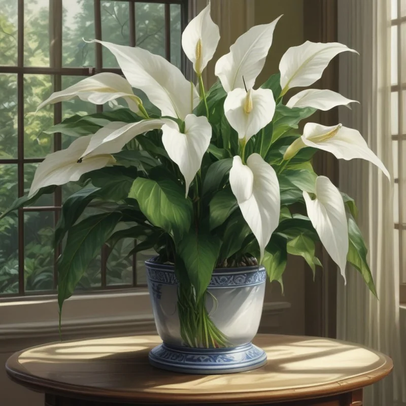 23 Stunning Low Light Houseplants That Transform Dark Corners Peace Lily (Spathiphyllum)
