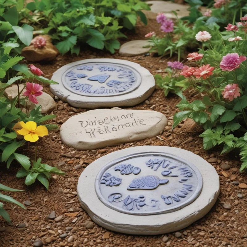 20 Heartfelt Memorial Garden Ideas - Honor Loved Ones with Beauty Personal Stepping Stones