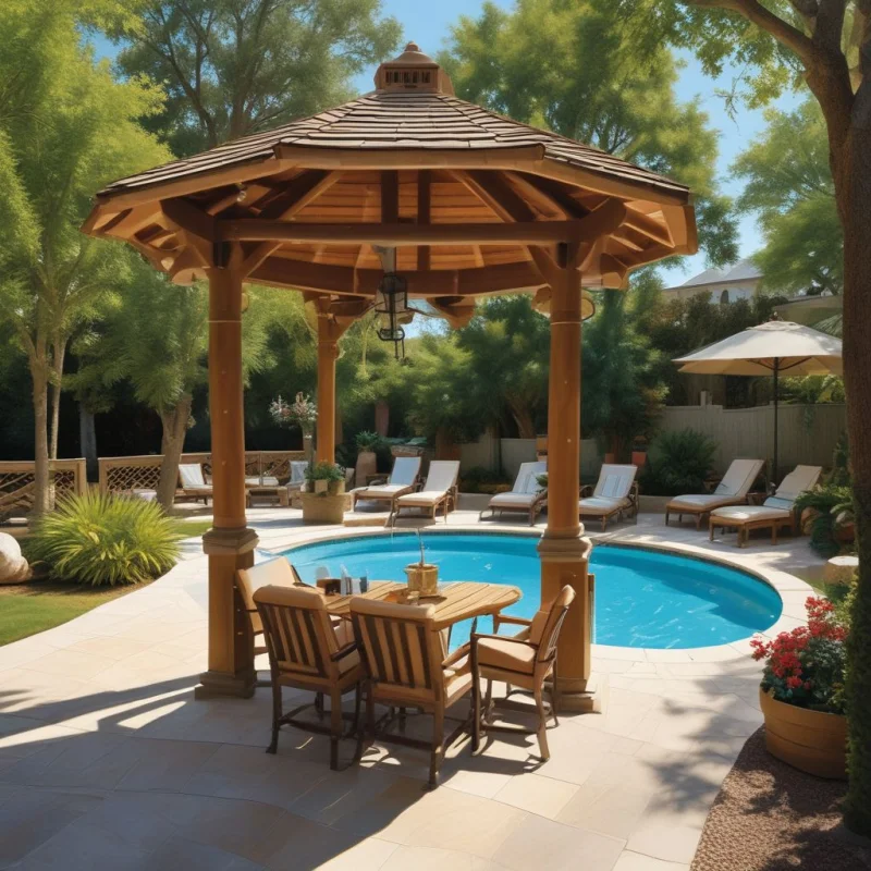 Poolside Relaxation Station
