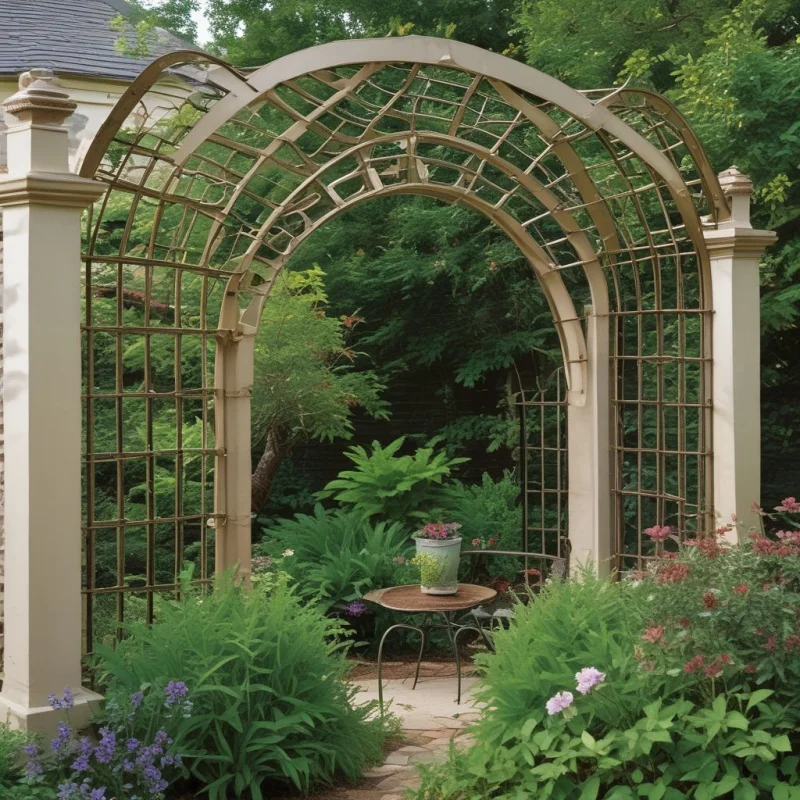 18 Creative Garden Trellis Designs for Stunning Climbing Plants Privacy Screen Arch