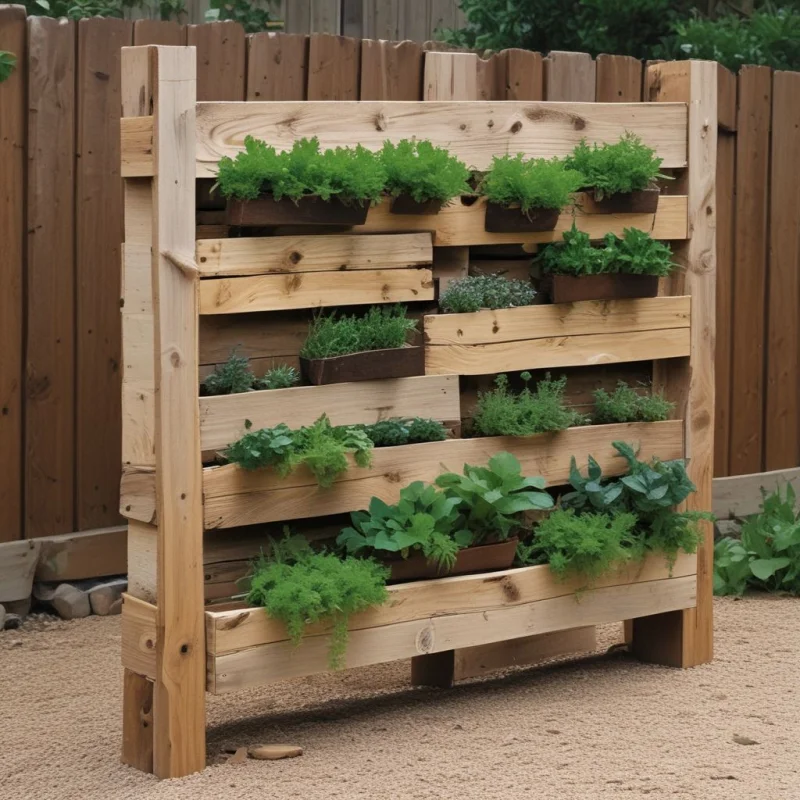 18 Creative Herb Garden Ideas to Transform Your Home Space Reclaimed Wood Planter