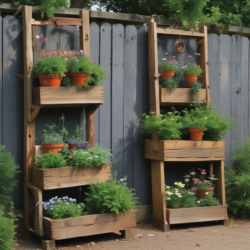 17 Boho Garden Ideas to Create Your Own Peace Haven Repurposed Treasure Planters