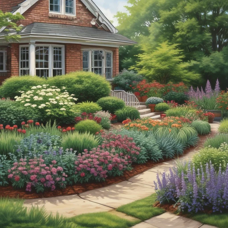 Select Compact, Well-Behaved Plants
