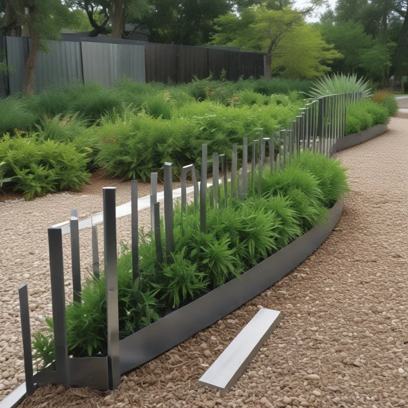 16 Creative Garden Border Ideas That Will Transform Your Yard Sleek Metal Border Systems
