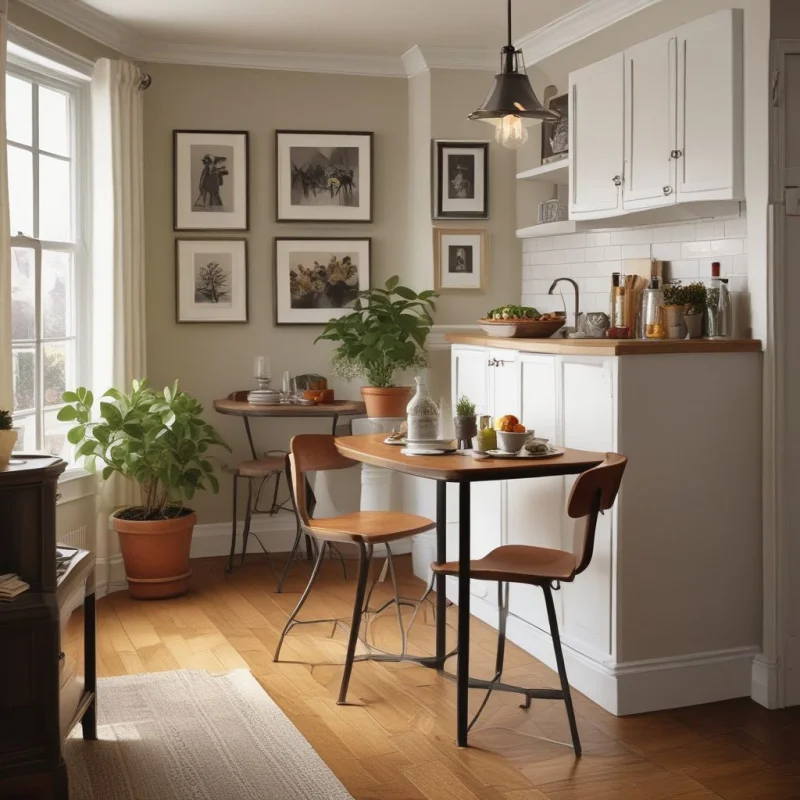20 Brilliant Small Apartment Decorating Tricks That Actually Work Smart Dining Solutions