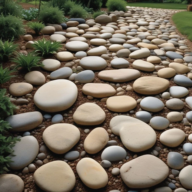 Smooth River Rock Streams
