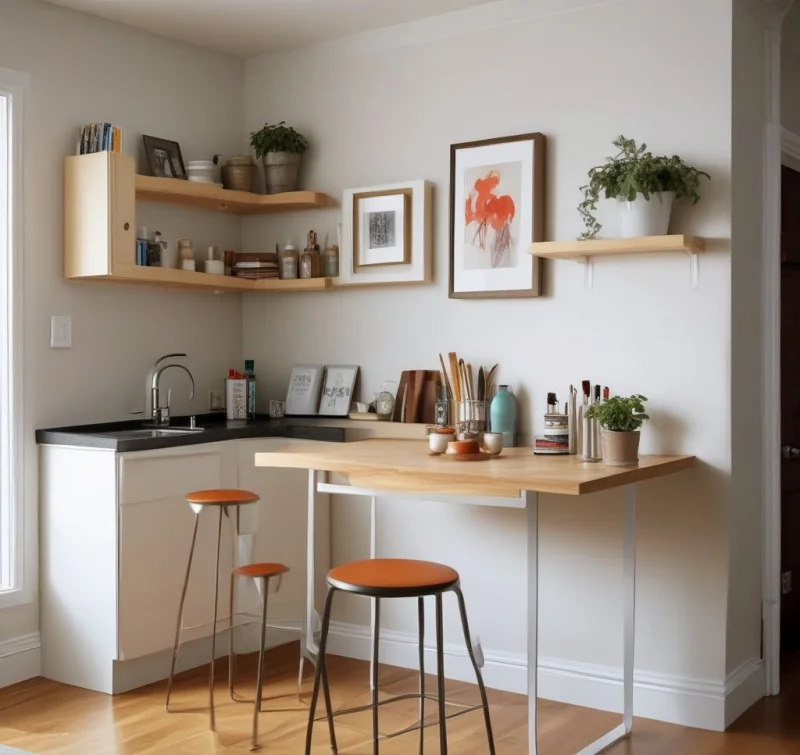 15 Creative Studio Apartment Design Tips: Transform Your Small Space Space-Smart Dining Areas