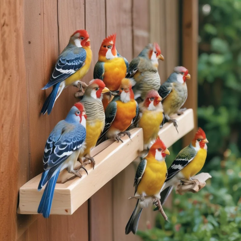 Stepped Perching Areas
