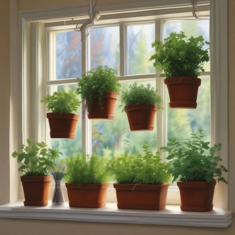 18 Creative Herb Garden Ideas to Transform Your Home Space Sunny Window Herb Collection