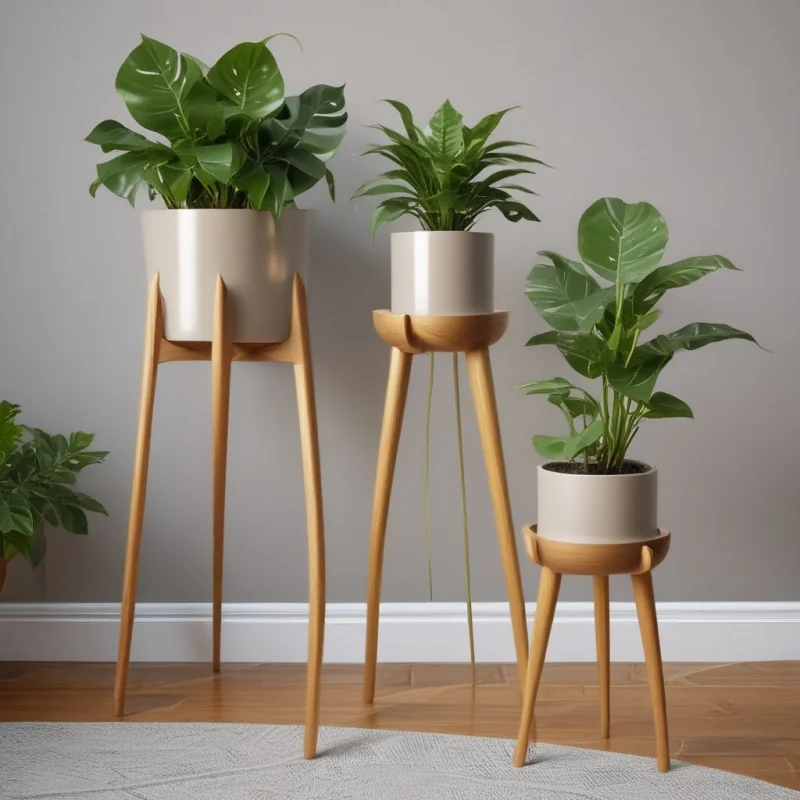 Three-Legged Retro Stand
