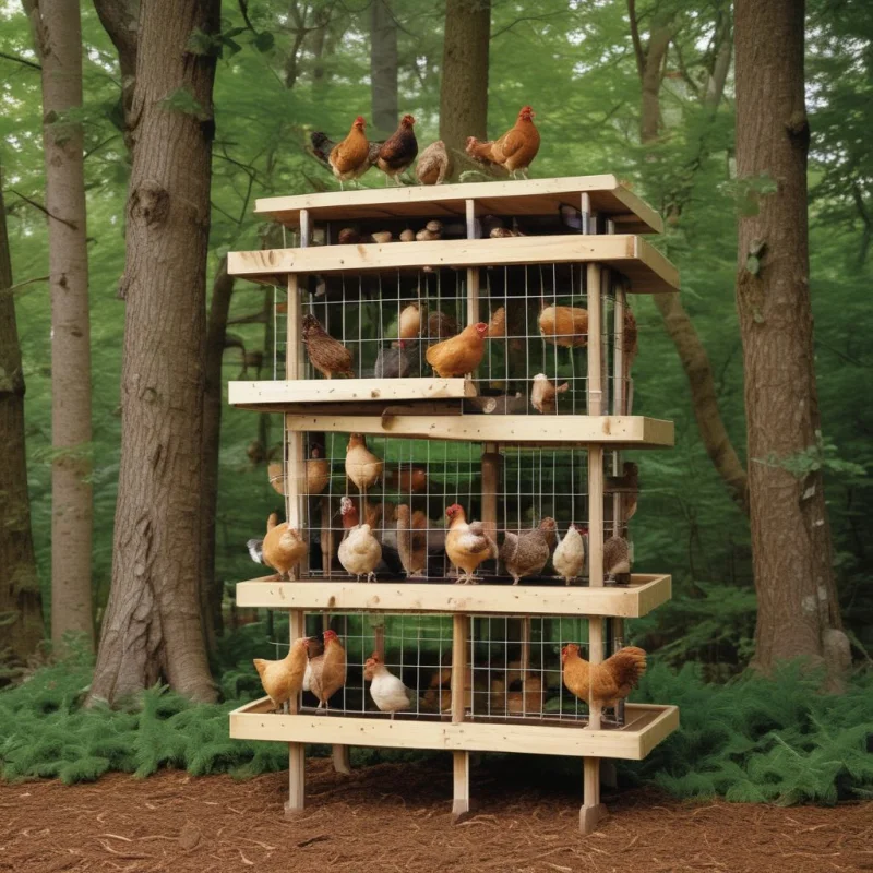 Tiered Roosting Systems
