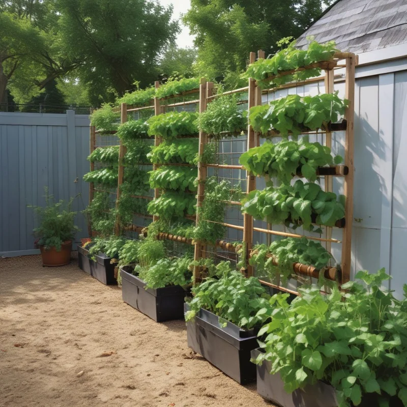 15 Stunning Raised Garden Bed Designs That Actually Work : Transform Your Backyard Vertical Growing Marvel