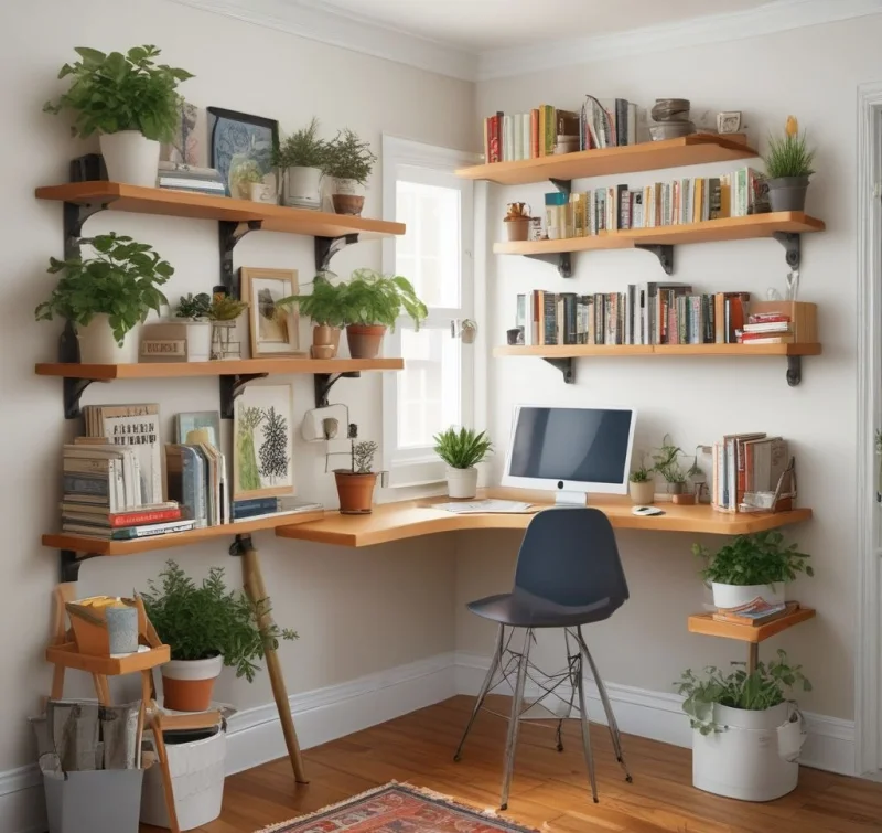 15 Creative Studio Apartment Design Tips: Transform Your Small Space Wall-Hanging Storage Solutions