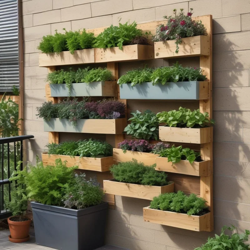18 Creative Herb Garden Ideas to Transform Your Home Space Wall-Mounted Growing System