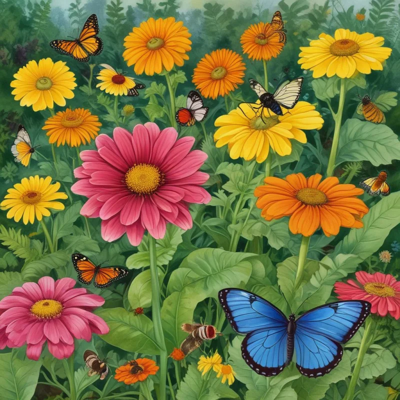 15 Smart Vegetable Garden Ideas for Maximum Harvest & Beauty Welcome Beneficial Insects with Flowers