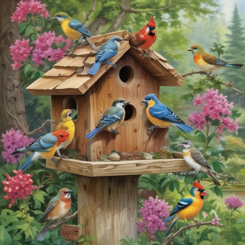 16 Stunning Garden Decoration Ideas to Transform Your Backyard Welcome Wildlife with Bird Amenities