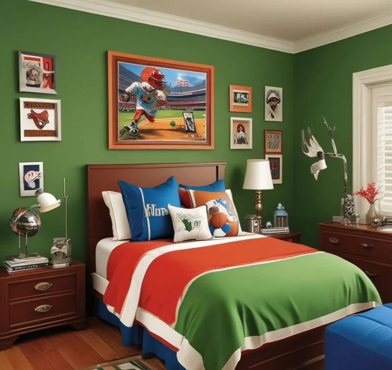All-Star Sports Fan Paradise
